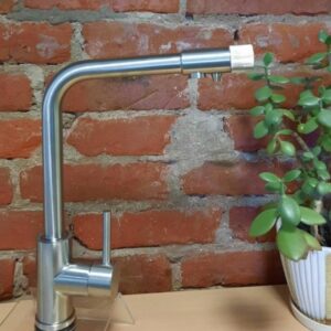 3 utas csaptelep rozsdamentes acél 202-1 SS304 MT matt